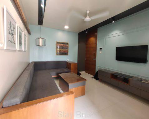 3BHK apartment with kitchen in Balewadi
