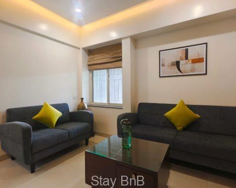 2BHK service apartment with kitchen in Baner