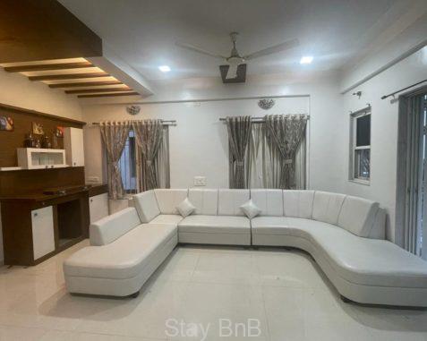 3bhk premium service apartment with kitchen in Baner
