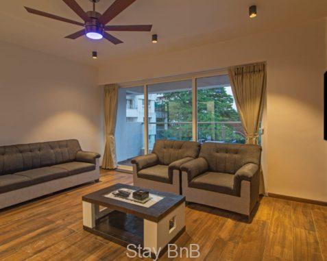 9 room villa service apartment in Baner