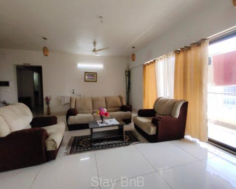 3BHK Service Apartments with Kitchen in Hinjewadi