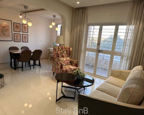 3BHK Service Apartments with Kitchen in Koregaon Park