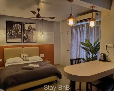 Studio Service Apartment in Koregaon Park Annex, Pune